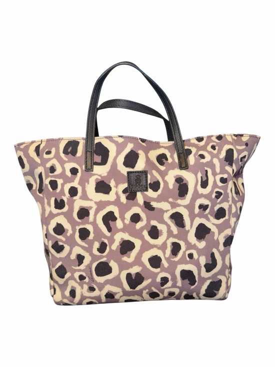 Gucci Handbags - Gucci Rare Lavender Leopard Print Canvas Mini Tote Bag